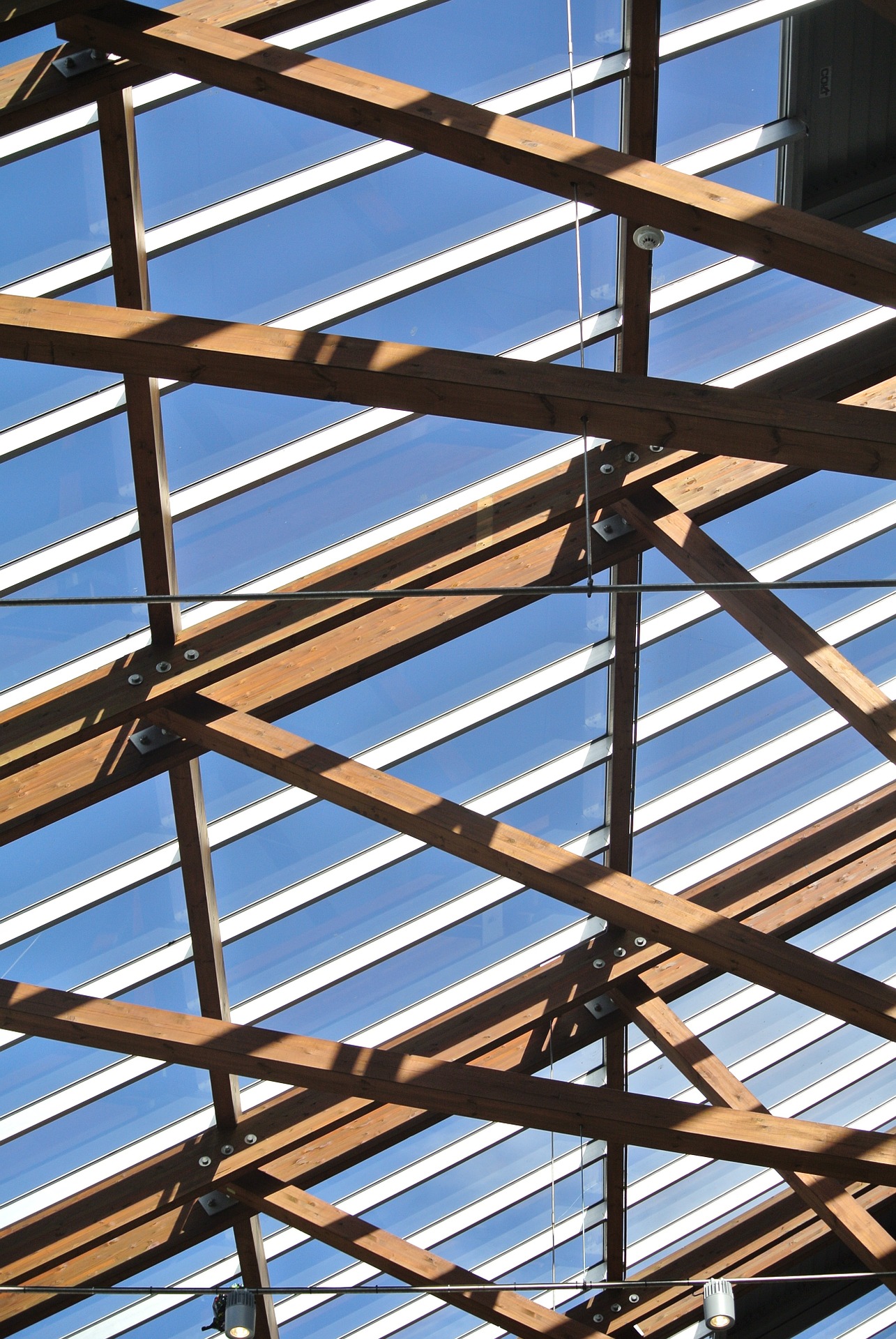 inner roof details in metal